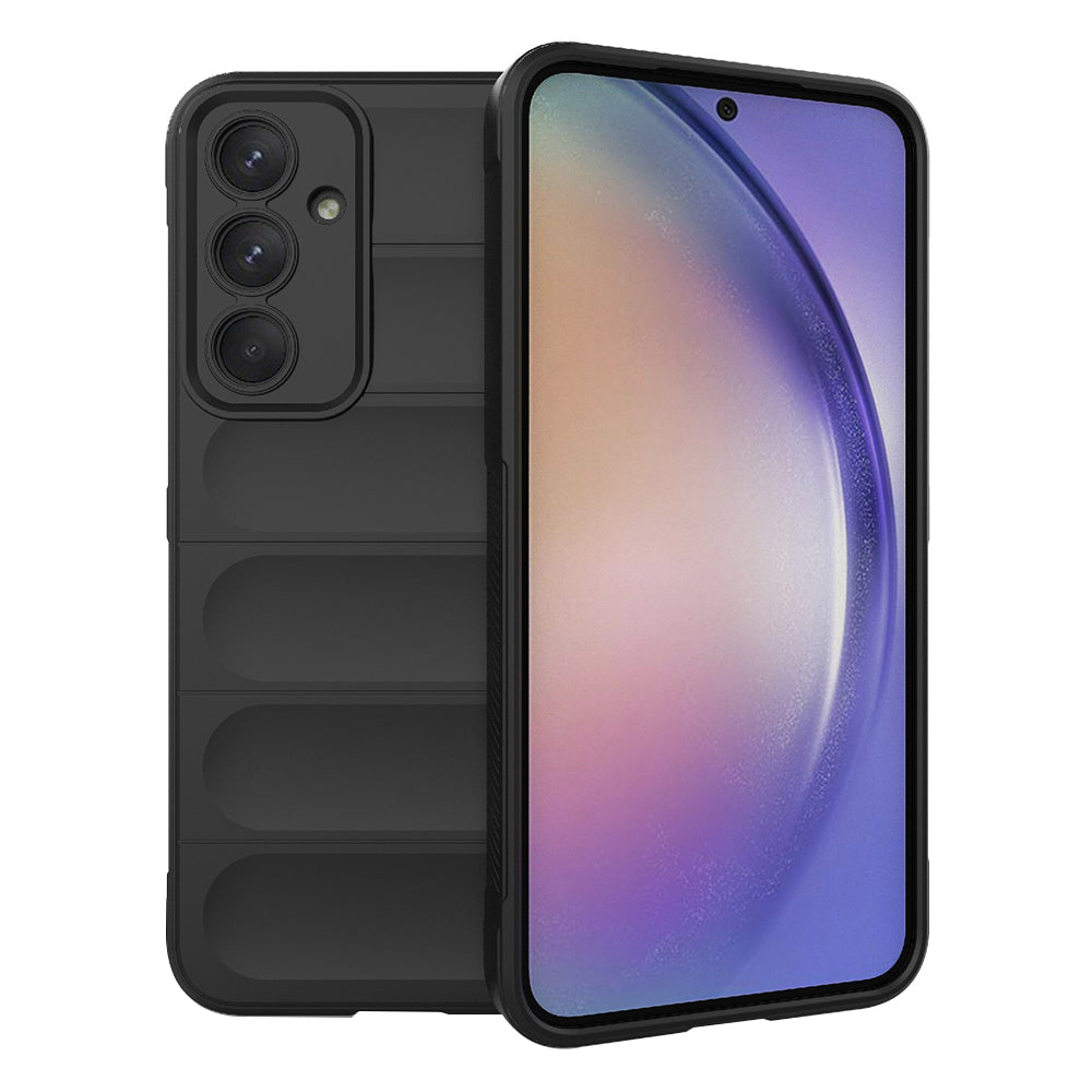 Custodia per Samsung Galaxy A54 A546, Techsuit, Magic Shield, Nera