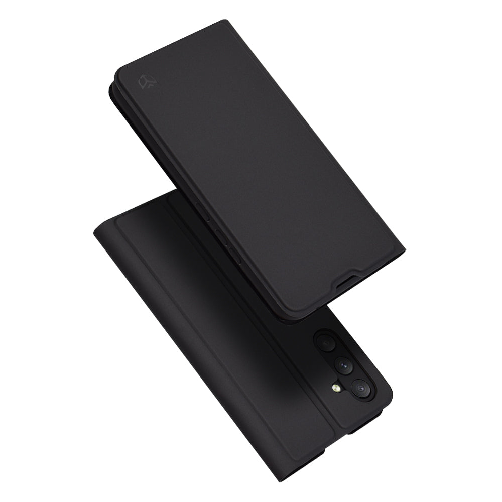 Coque pour Samsung Galaxy A54 A546, Techsuit, Magskin Book, Noire