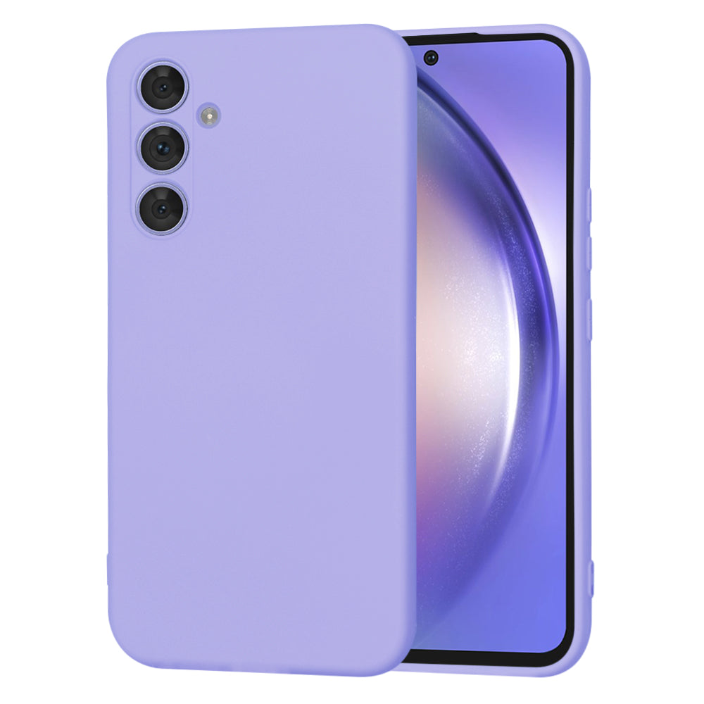 Custodia per Samsung Galaxy A54 A546, Techsuit, SoftFlex, Viola Chiaro
