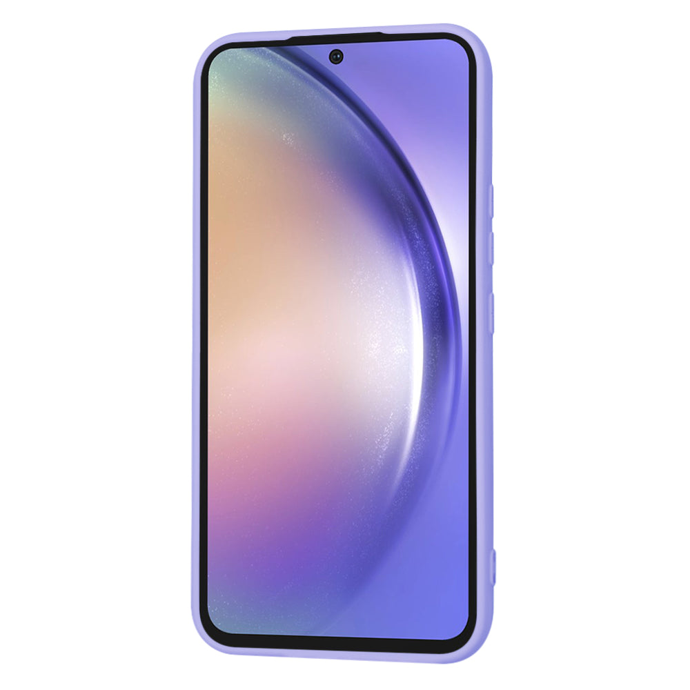 Custodia per Samsung Galaxy A54 A546, Techsuit, SoftFlex, Viola Chiaro