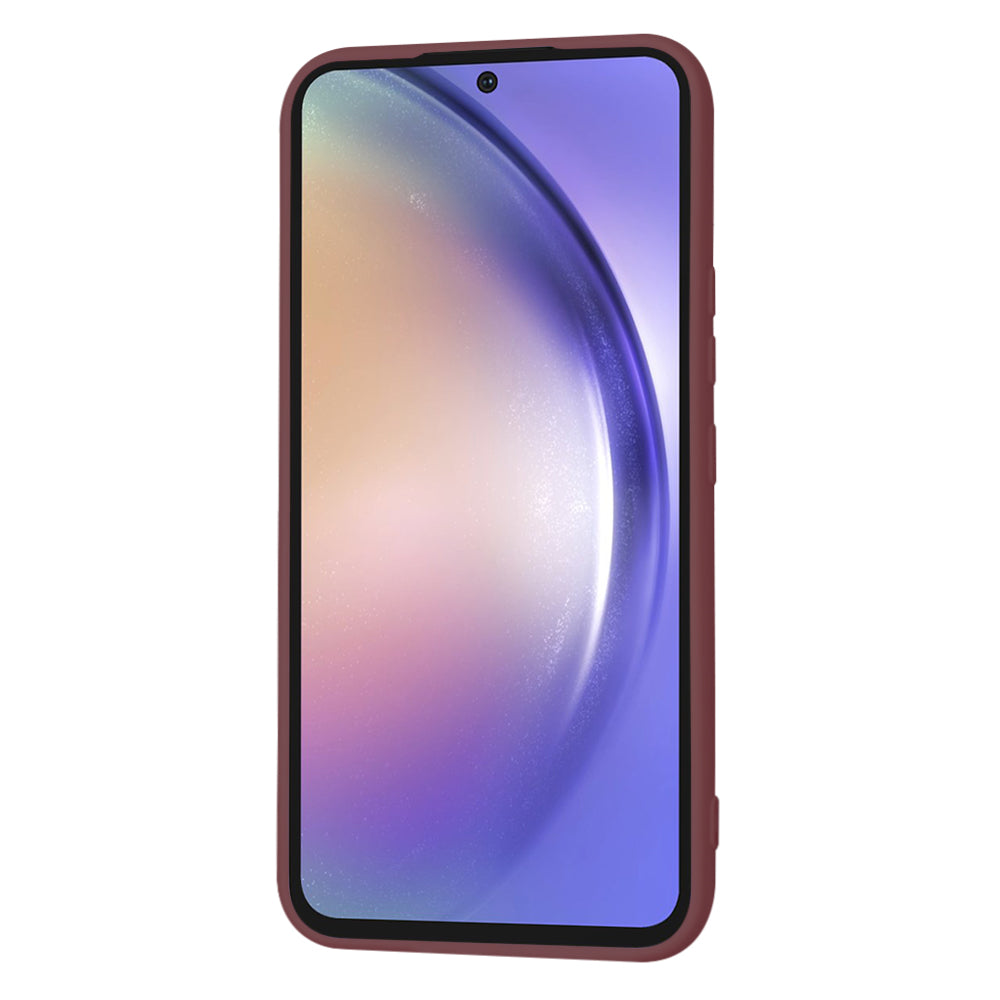 Custodia per Samsung Galaxy A54 A546, Techsuit, SoftFlex, Vinaccia