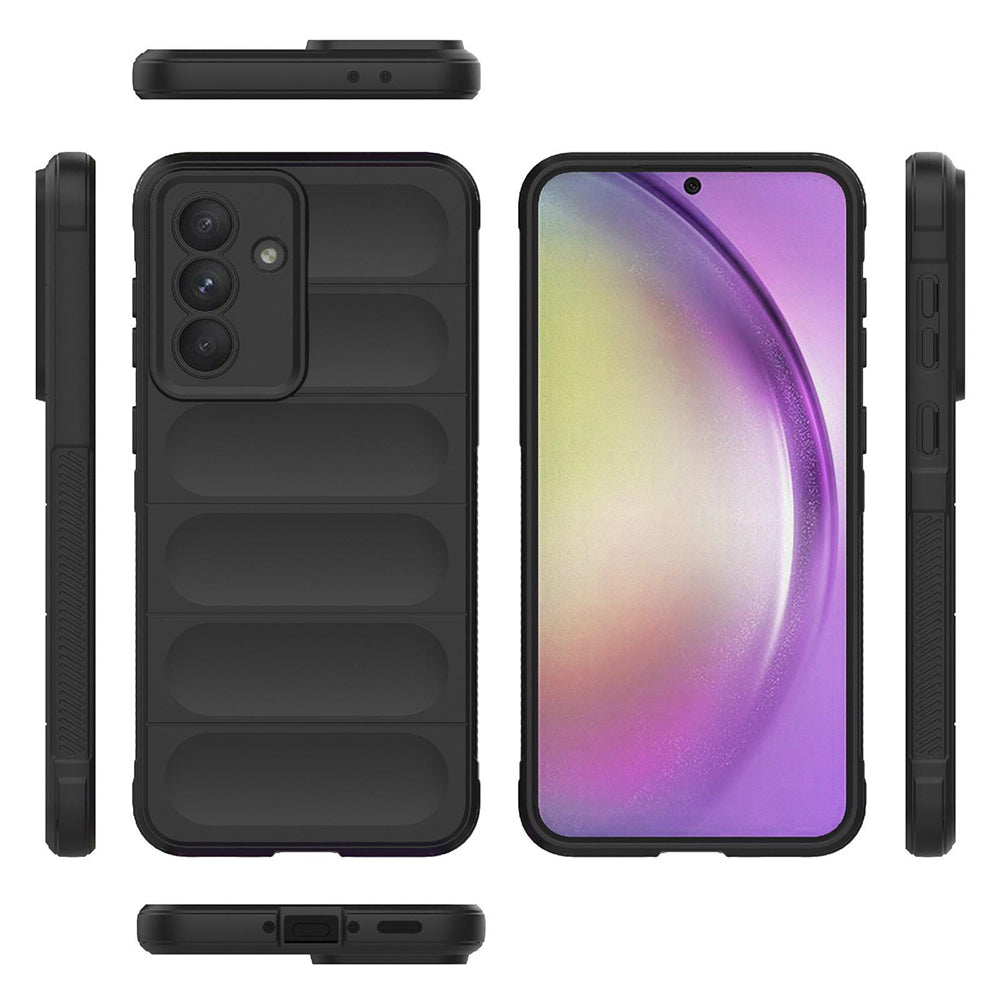 Coque pour Samsung Galaxy A56 A566 / A36 A366, Techsuit, Magic Shield, Bordeaux