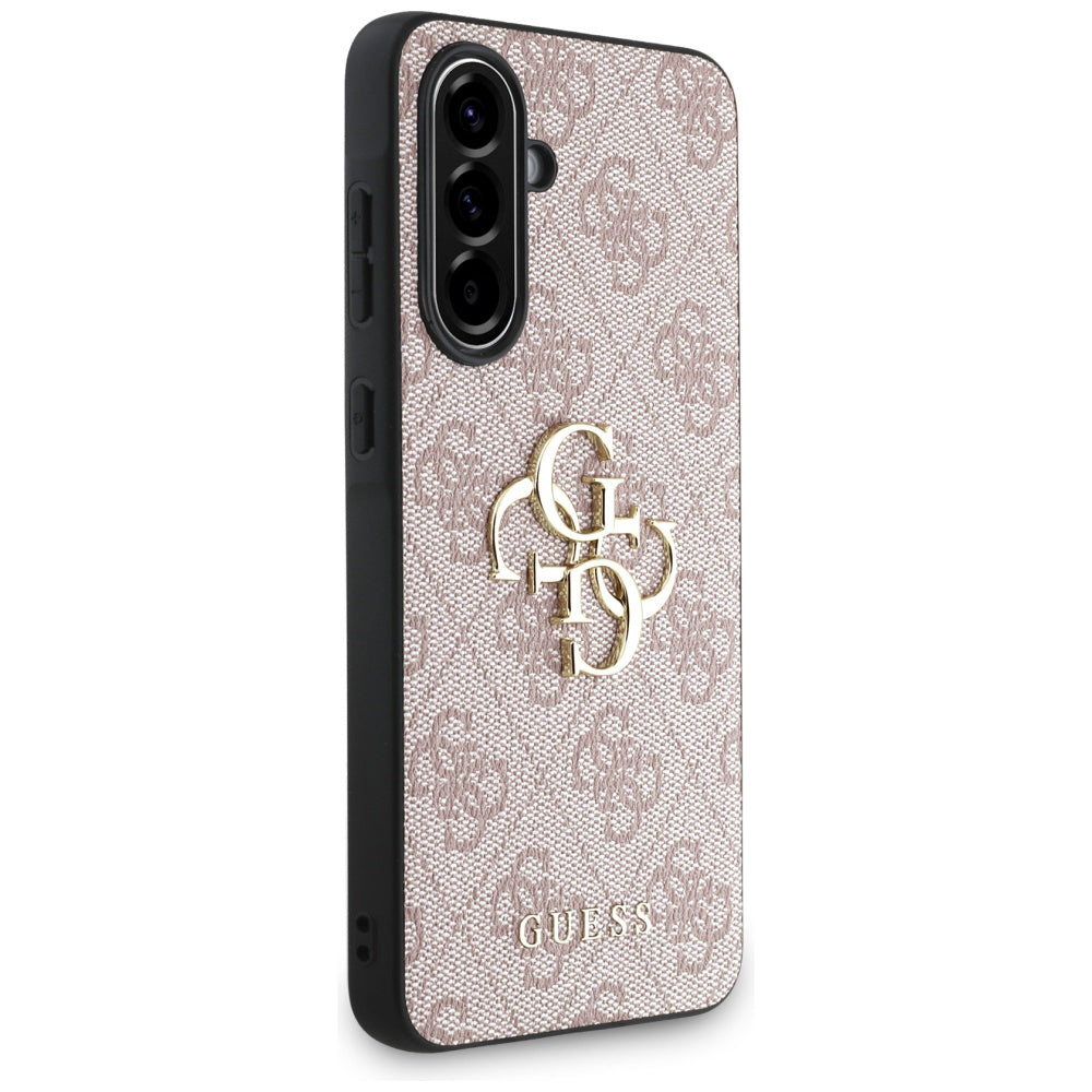 Custodia per Samsung Galaxy A56 A566, Guess, 4G Big Logo, Rosa