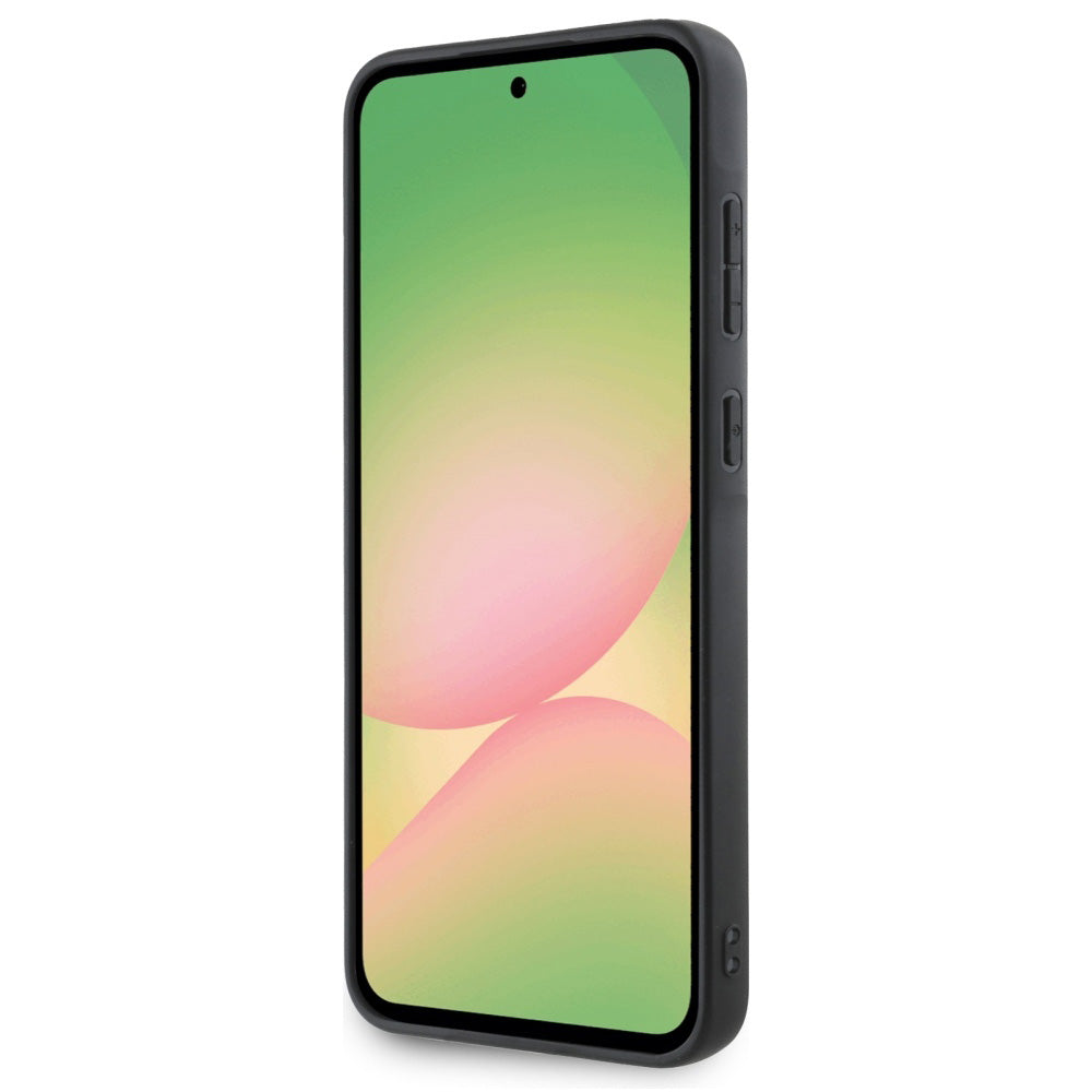 Custodia per Samsung Galaxy A56 A566, Guess, 4G Classic, Nera