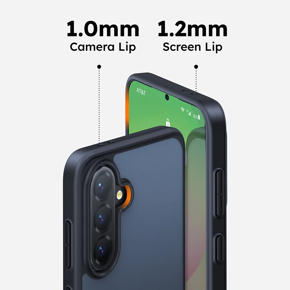 Étui pour Samsung Galaxy A56 A566, Torras, Guardian, Noir