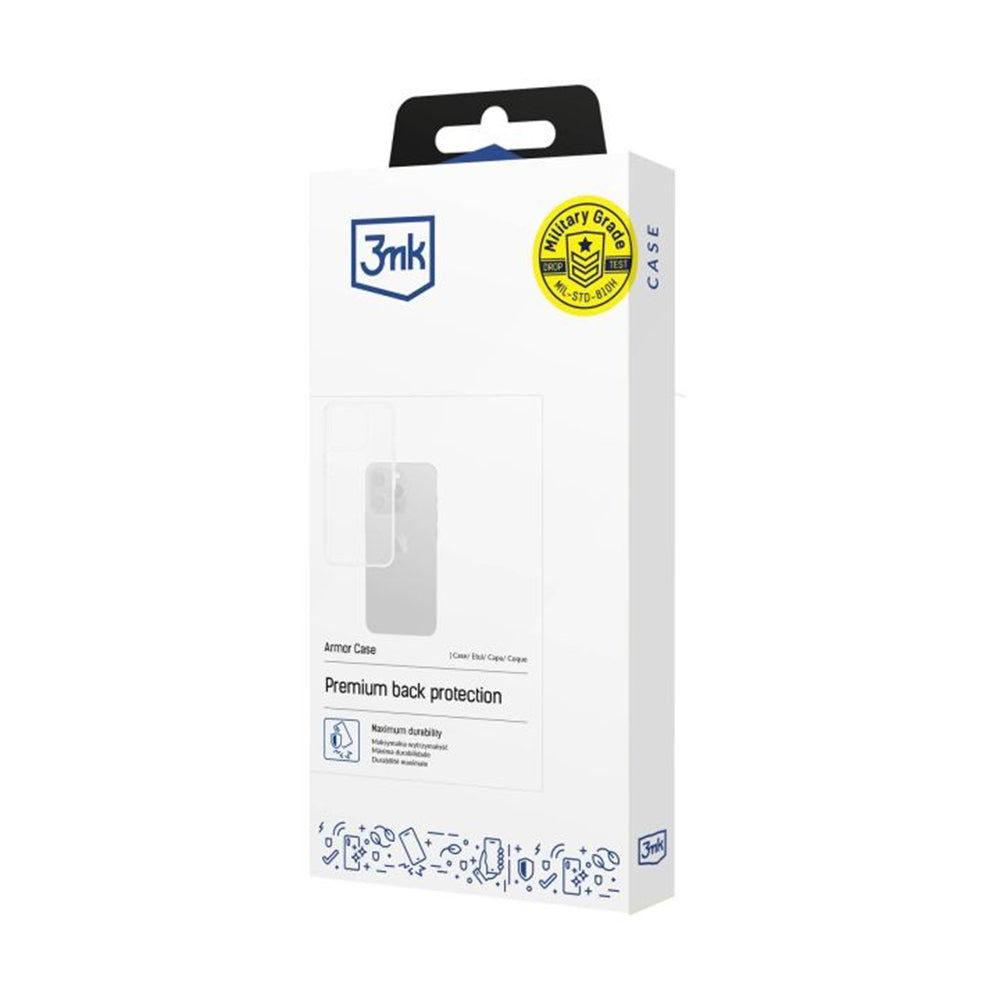 Custodia per Samsung Galaxy A57 5G, 3MK, Armor, Trasparente