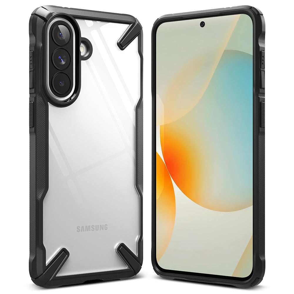 Hülle für Samsung Galaxy A57 5G, Ringke, Fusion X, Schwarz