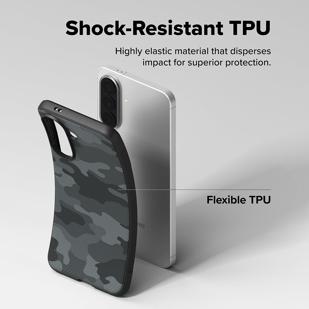 Hülle für Samsung Galaxy A57 5G, Ringke, Onyx, Tarnmuster