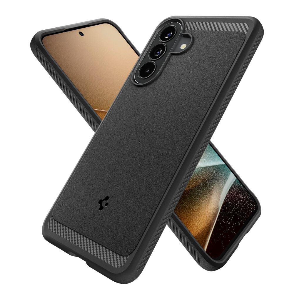 Custodia per Samsung Galaxy A57 5G, Spigen, Rugged Armor, Nera ACS09794