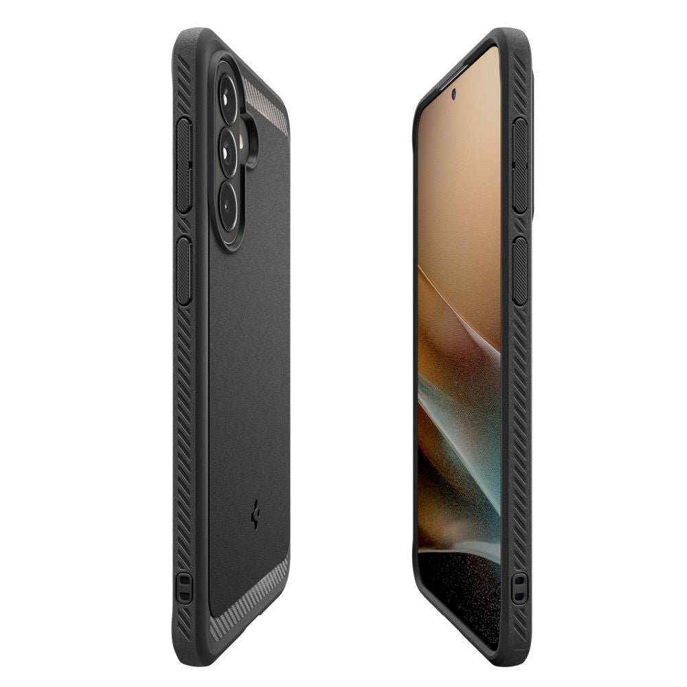 Custodia per Samsung Galaxy A57 5G, Spigen, Rugged Armor, Nera ACS09794