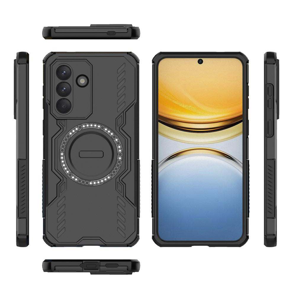 Custodia MagSafe per Samsung Galaxy A57 5G, Techsuit, ArmorMag, Nera