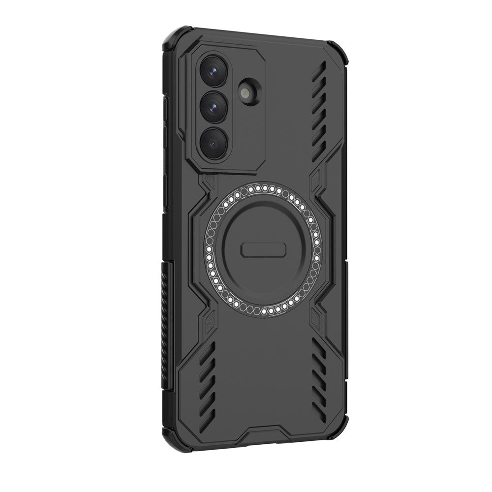 Custodia MagSafe per Samsung Galaxy A57 5G, Techsuit, ArmorMag, Nera