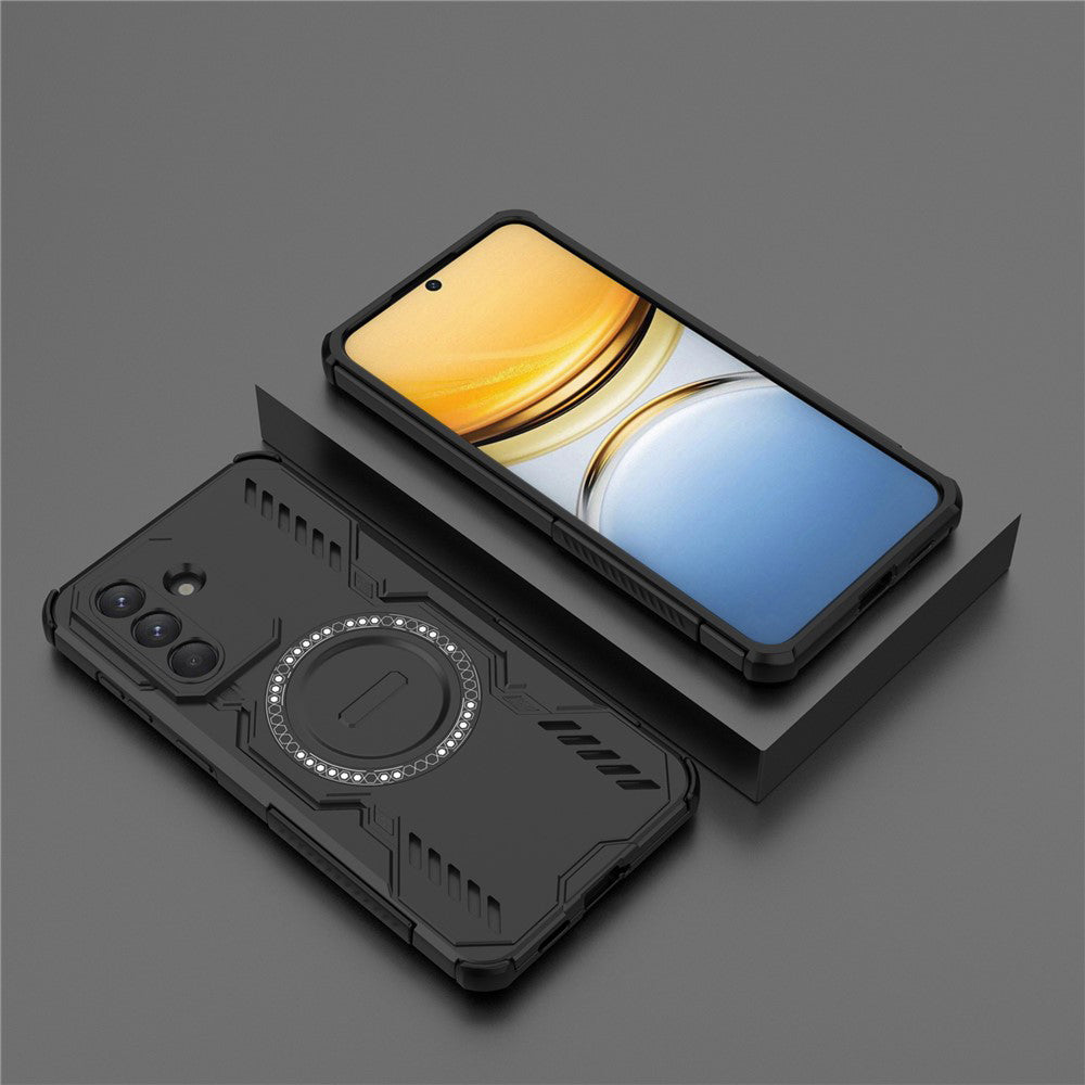 Custodia MagSafe per Samsung Galaxy A57 5G, Techsuit, ArmorMag, Nera