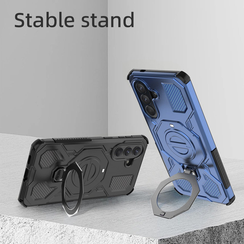 Custodia per Samsung Galaxy A57 5G, Techsuit, Carbon Shield Pro, Rosa