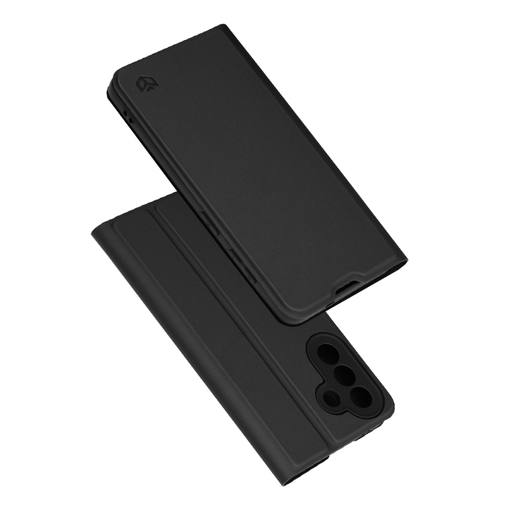 Custodia per Samsung Galaxy A57 5G, Techsuit, Magskin Book, Nera