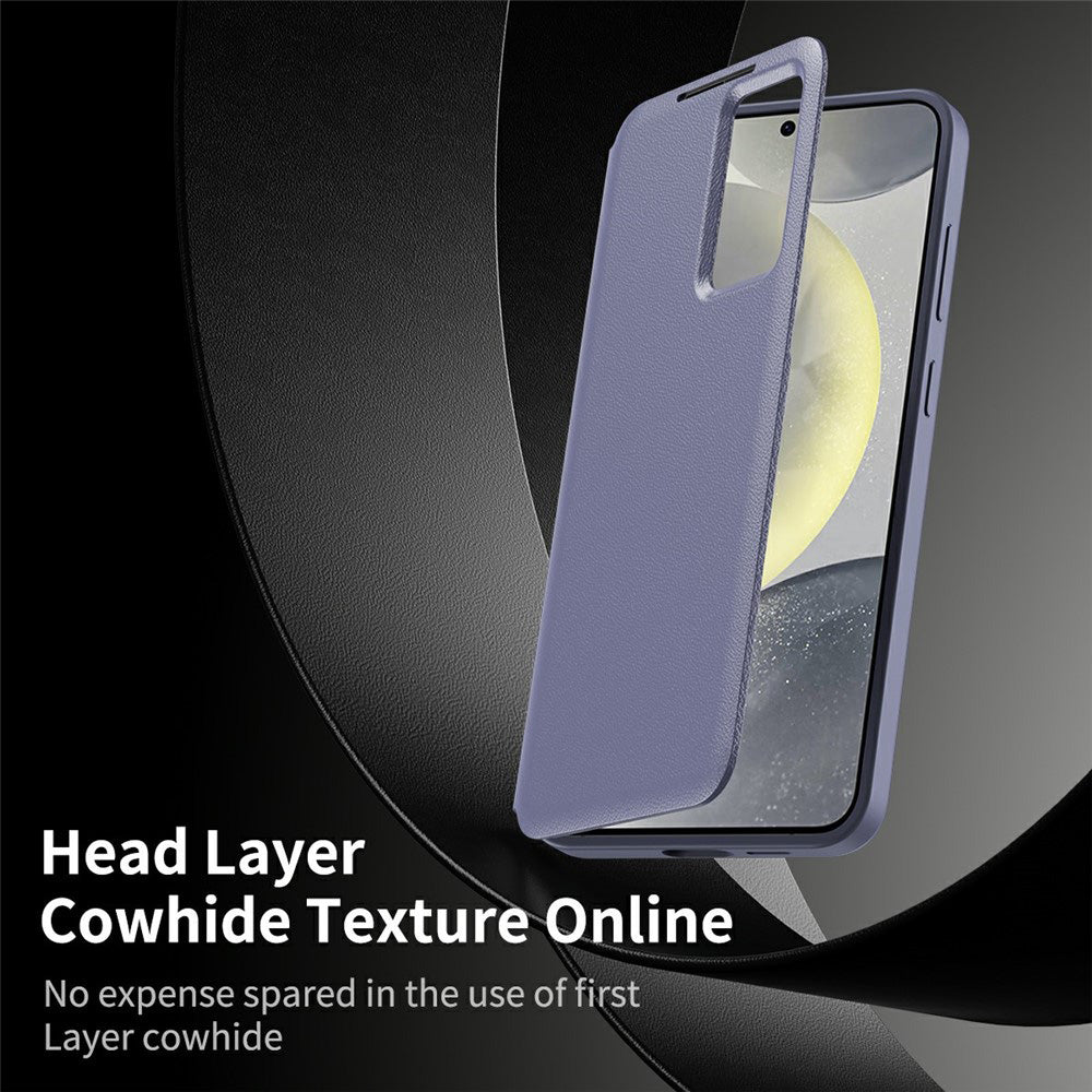 Étui pour Samsung Galaxy A57 5G, Techsuit, SmartView, Violet