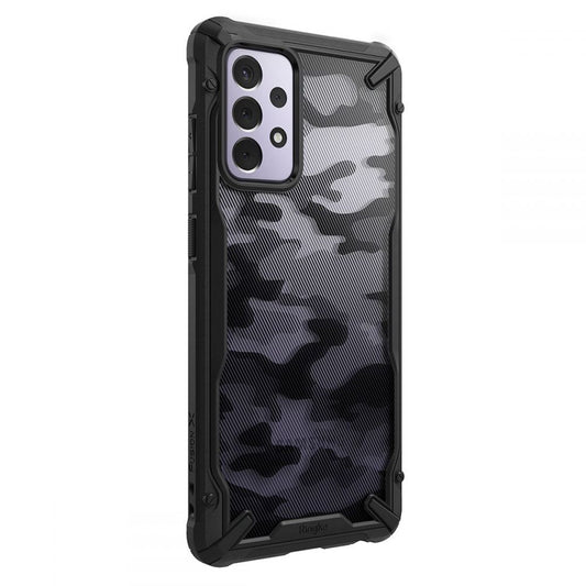 Hülle für Samsung Galaxy A72 A725 / A72 5G A726, Ringke, Fusion X Design, Tarnmuster