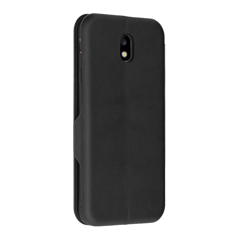 Coque pour Samsung Galaxy J7 (2017) J730, Techsuit, Safe Wallet Plus, Noire