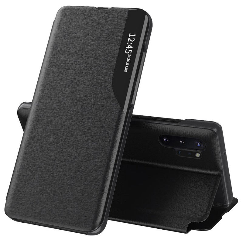 Custodia per Samsung Galaxy Note 10+ 5G N976 / Note 10+ N975, Techsuit, eFold, Nera