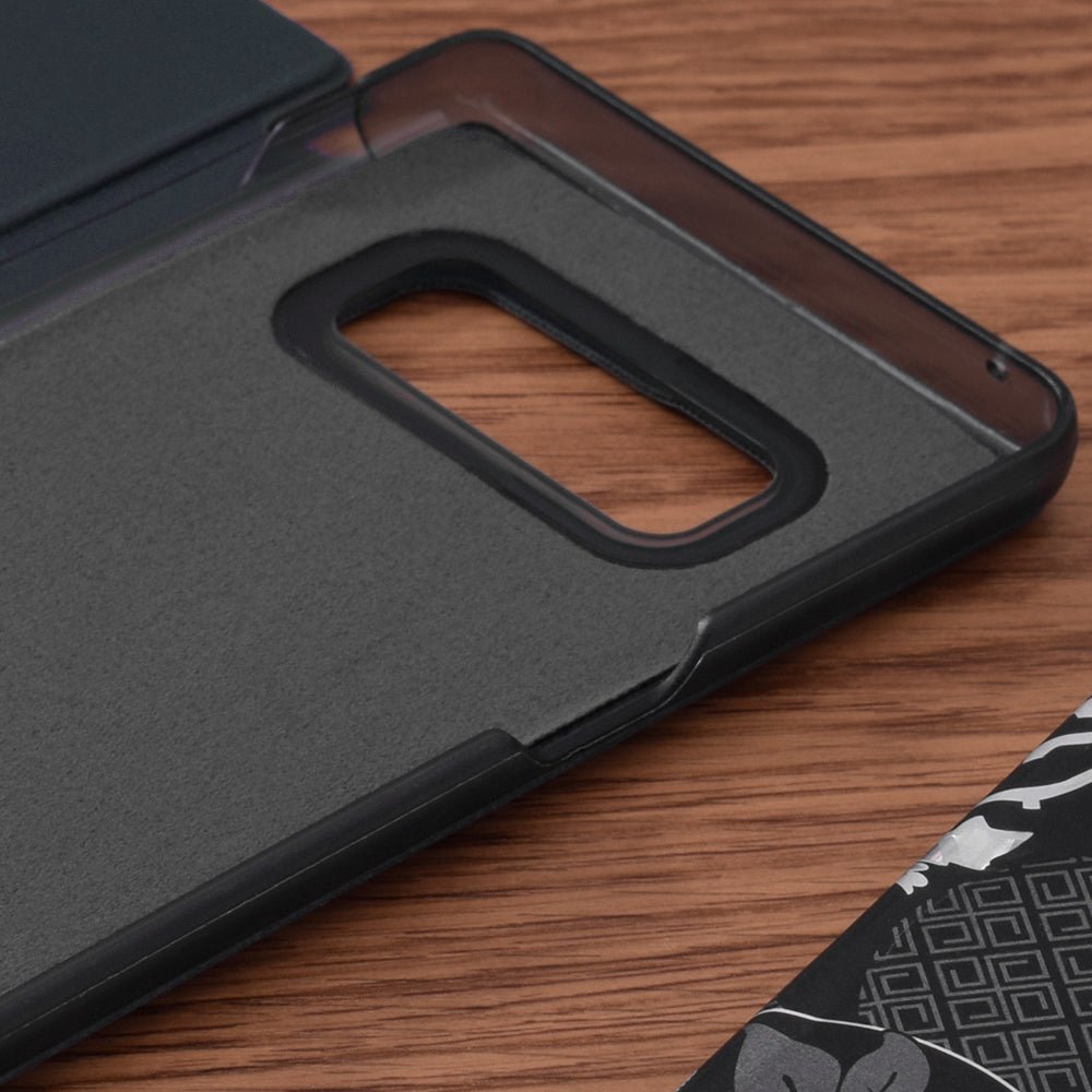 Custodia per Samsung Galaxy Note 8 N950, Techsuit, eFold, Blu