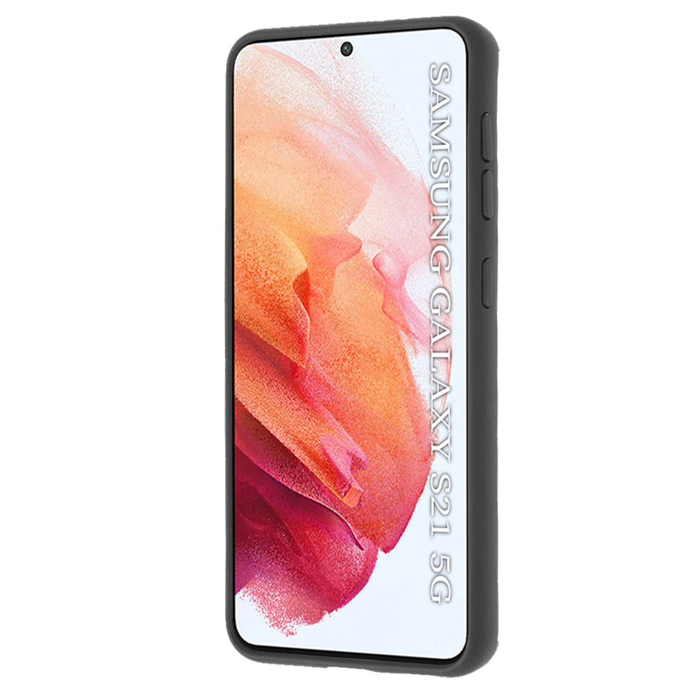 Custodia per Samsung Galaxy S21 5G G991, Techsuit, Glinth, Nera