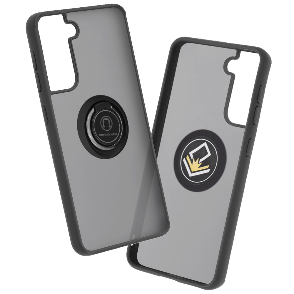 Custodia per Samsung Galaxy S21 5G G991, Techsuit, Glinth, Nera