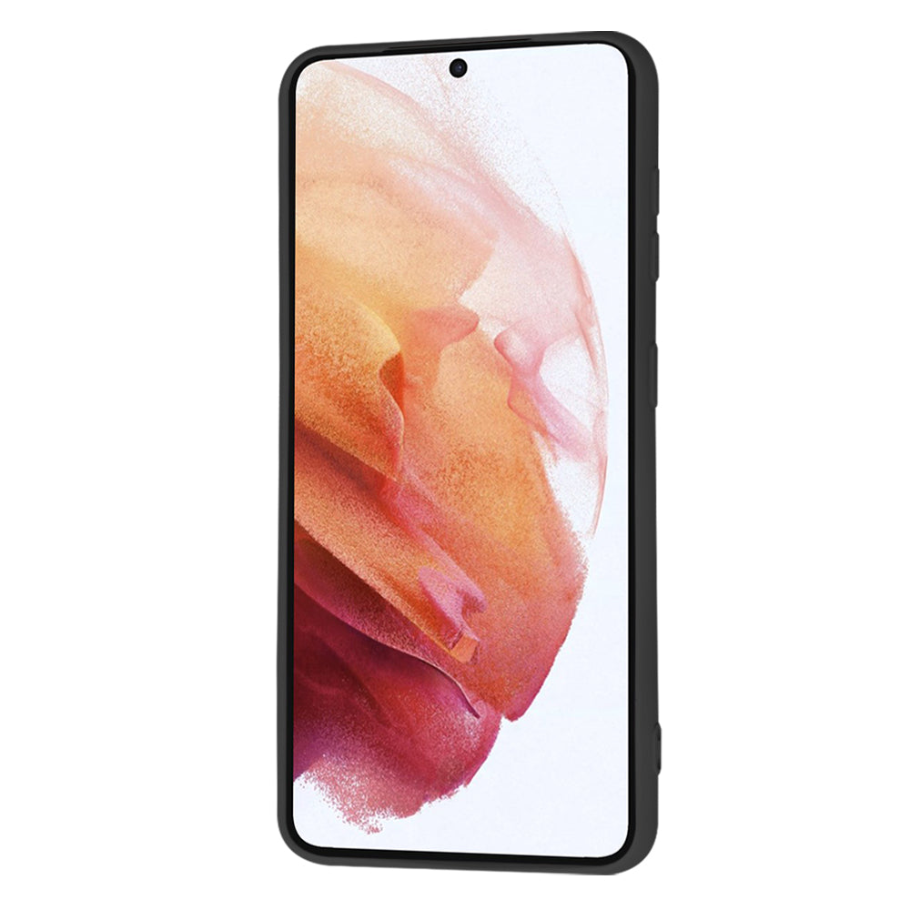 Custodia per Samsung Galaxy S21 5G G991, Techsuit, SoftFlex, Nera