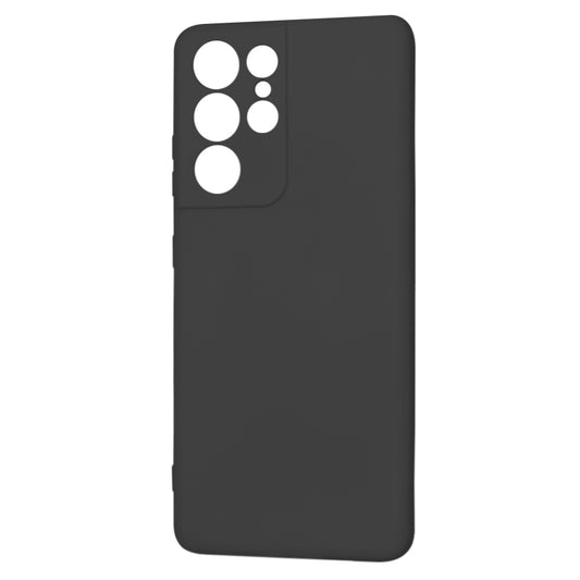 Custodia per Samsung Galaxy S21 Ultra 5G G998, Techsuit, SoftFlex, Nera