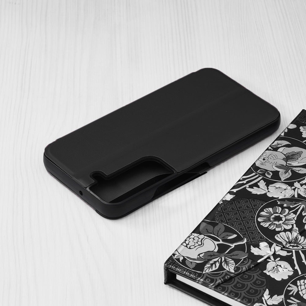 Custodia per Samsung Galaxy S22 5G S901, Techsuit, eFold, Nera
