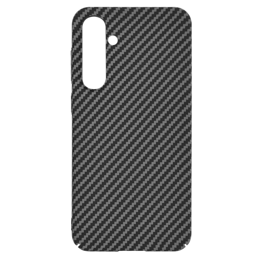 Custodia per Samsung Galaxy S23 FE S711, Techsuit, Carbonite FiberShell, Nera