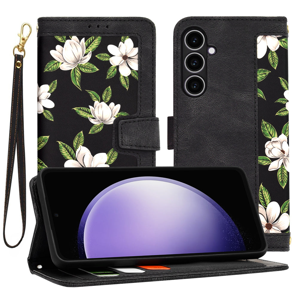 Coque pour Samsung Galaxy S23 FE S711, Techsuit, FlipCraft, Noire