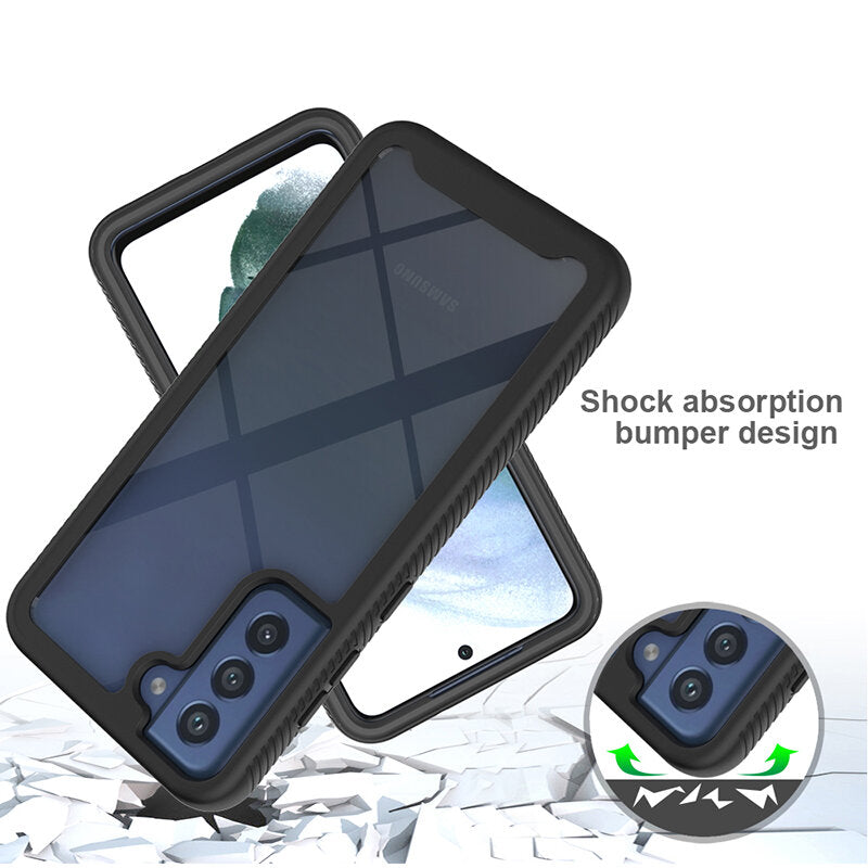 Custodia per Samsung Galaxy S23 S911, Techsuit, Defense360 Pro, Nera