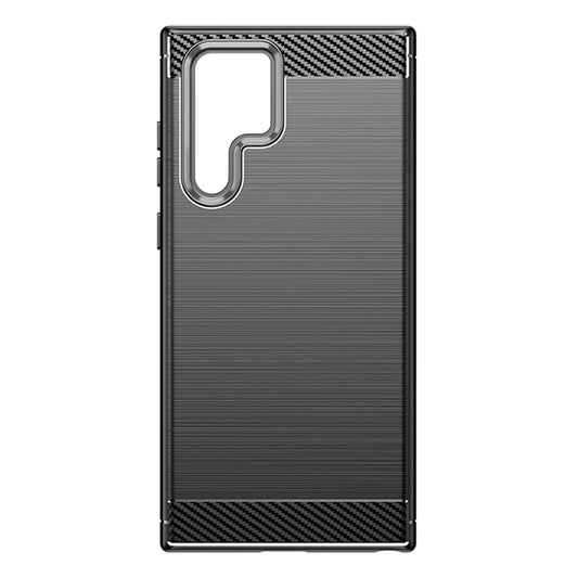 Coque pour Samsung Galaxy S23 Ultra S918, Techsuit, Carbone, Noire