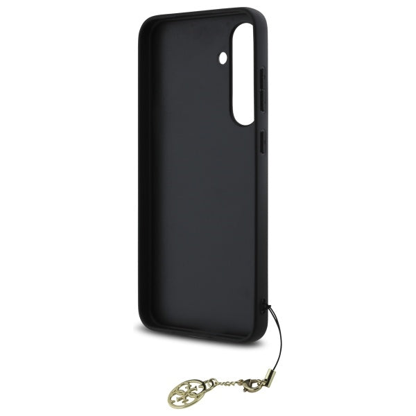 Étui pour Samsung Galaxy S24 FE S721, Guess, 4G Charm, Gris