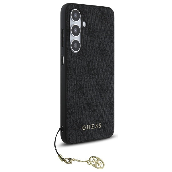 Étui pour Samsung Galaxy S24 FE S721, Guess, 4G Charm, Gris