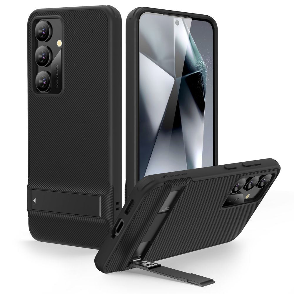 Custodia per Samsung Galaxy S24+ S926, ESR, Air Shield Boost Kickstand, Nera