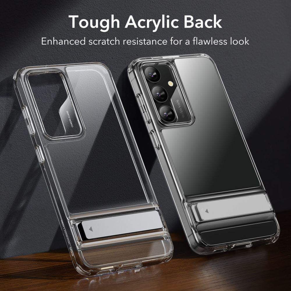 Custodia per Samsung Galaxy S24+ S926, ESR, Air Shield Boost Kickstand, Trasparente