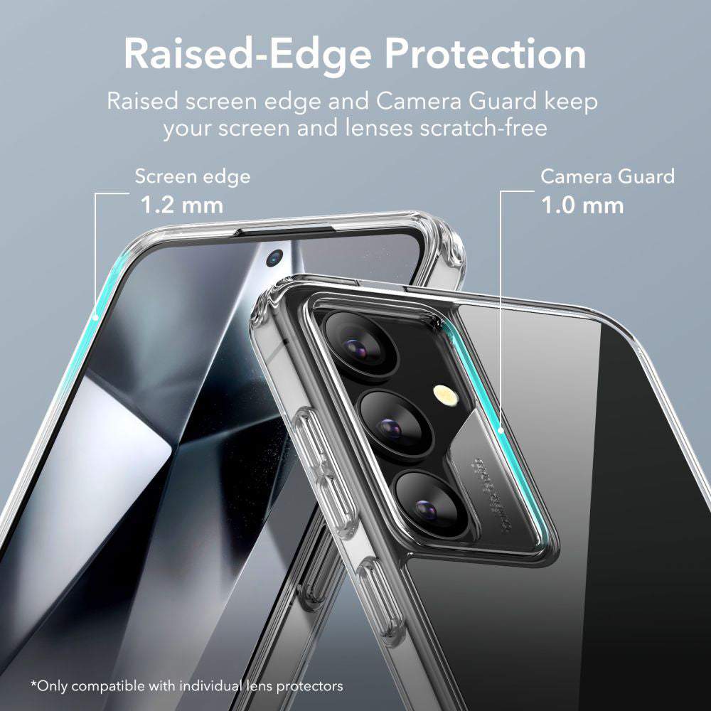 Custodia per Samsung Galaxy S24+ S926, ESR, Air Shield Boost Kickstand, Trasparente