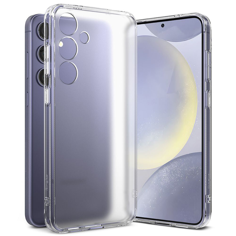 Custodia per Samsung Galaxy S24+ S926, Ringke, Fusion, Trasparente Opaca