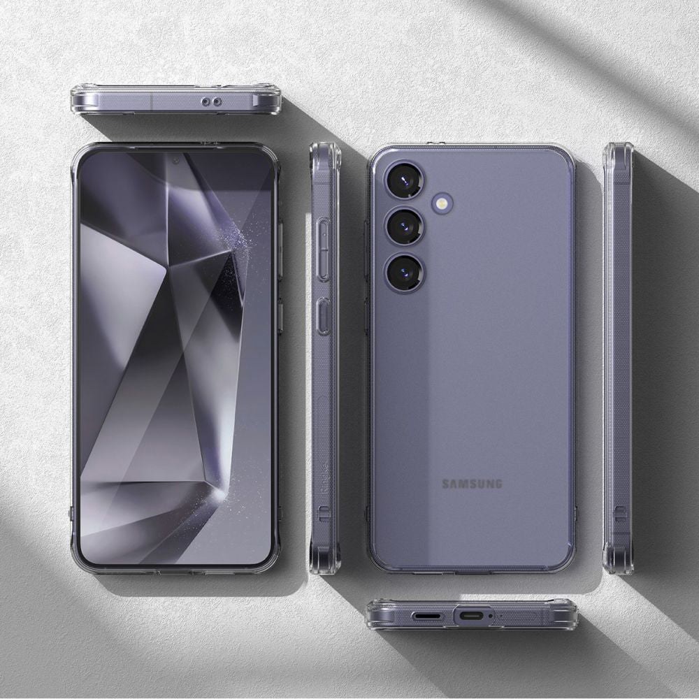 Custodia per Samsung Galaxy S24+ S926, Ringke, Fusion, Trasparente Opaca
