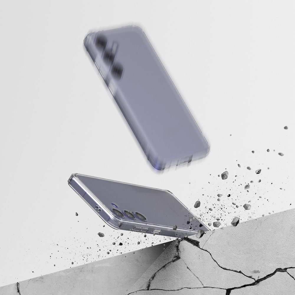 Custodia per Samsung Galaxy S24+ S926, Ringke, Fusion, Trasparente Opaca