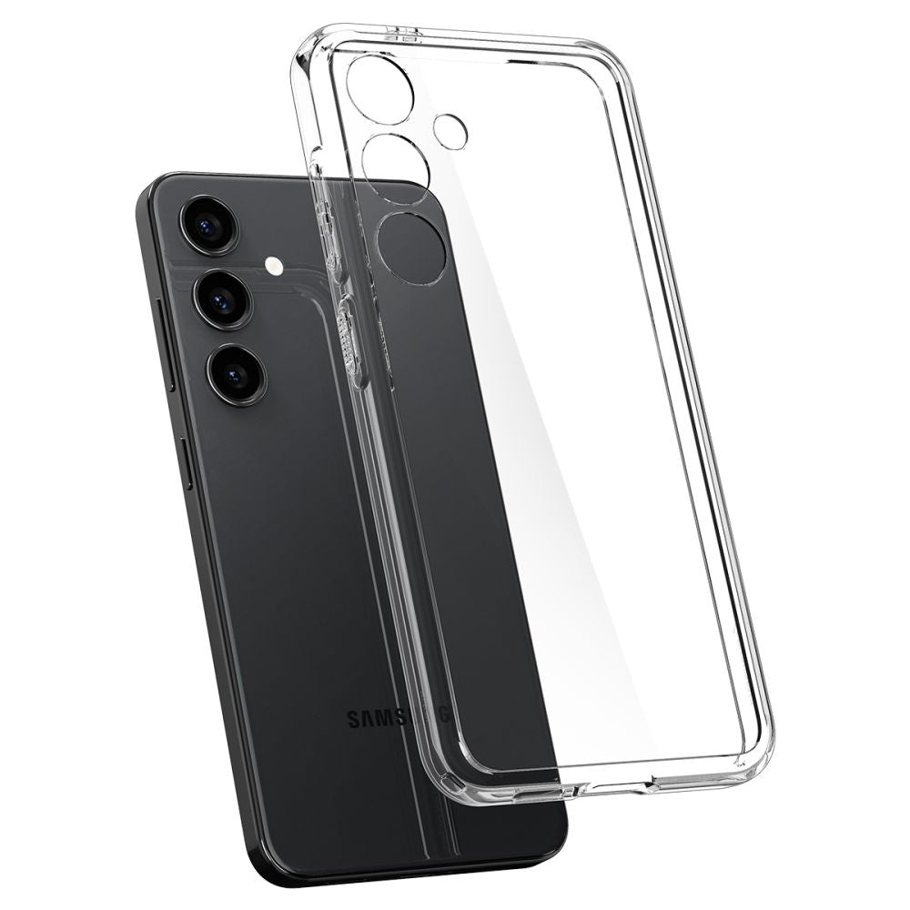 Custodia per Samsung Galaxy S24 S921, Spigen, Ultra Hybrid, Trasparente ACS07349