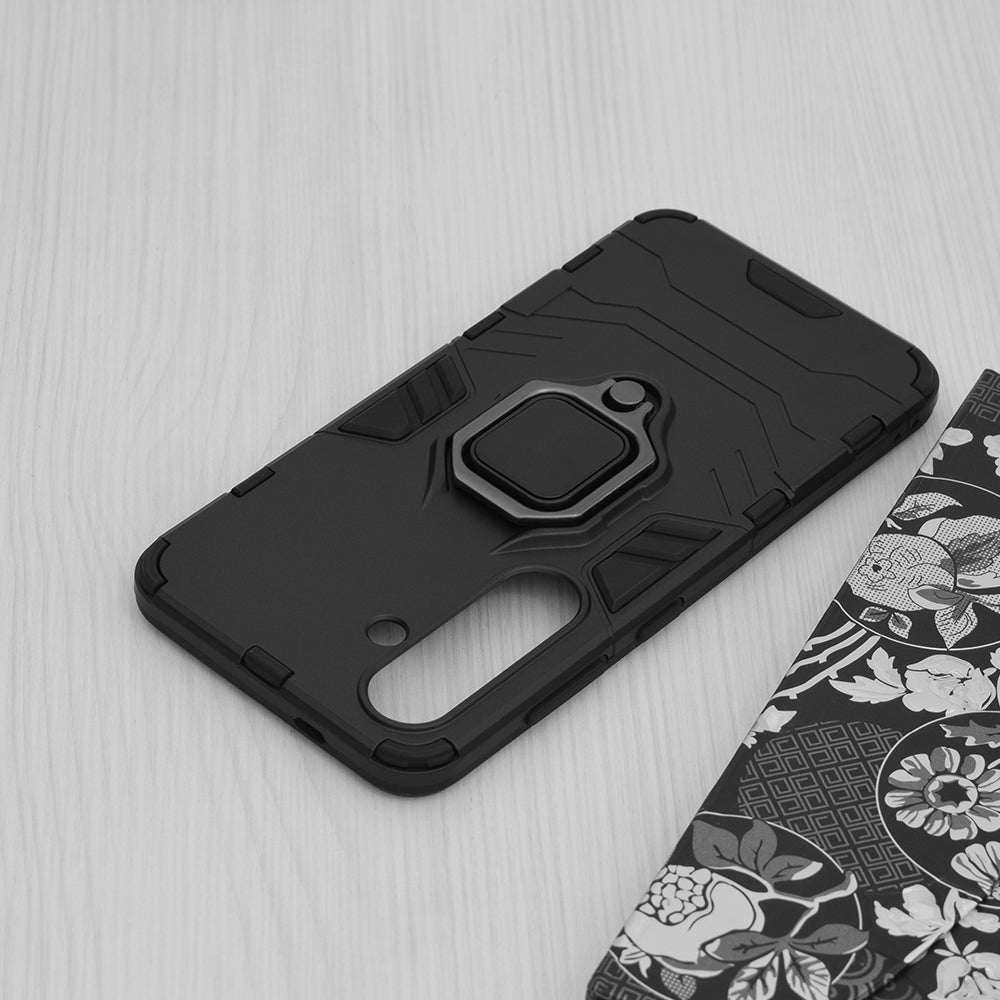 Custodia per Samsung Galaxy S24 S921, Techsuit, Shield, Nera