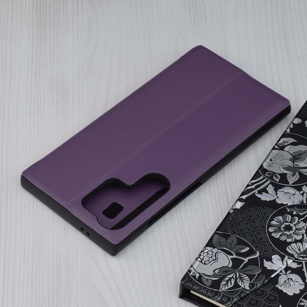 Custodia per Samsung Galaxy S24 Ultra S928, Techsuit, eFold, Viola