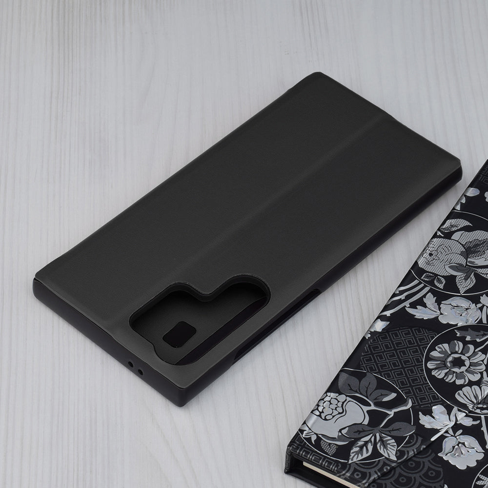 Custodia per Samsung Galaxy S24 Ultra S928, Techsuit, eFold, Nera