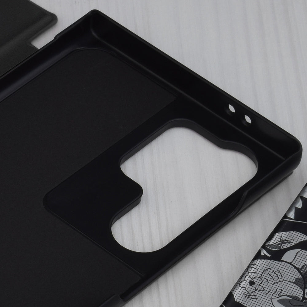 Custodia per Samsung Galaxy S24 Ultra S928, Techsuit, eFold, Nera