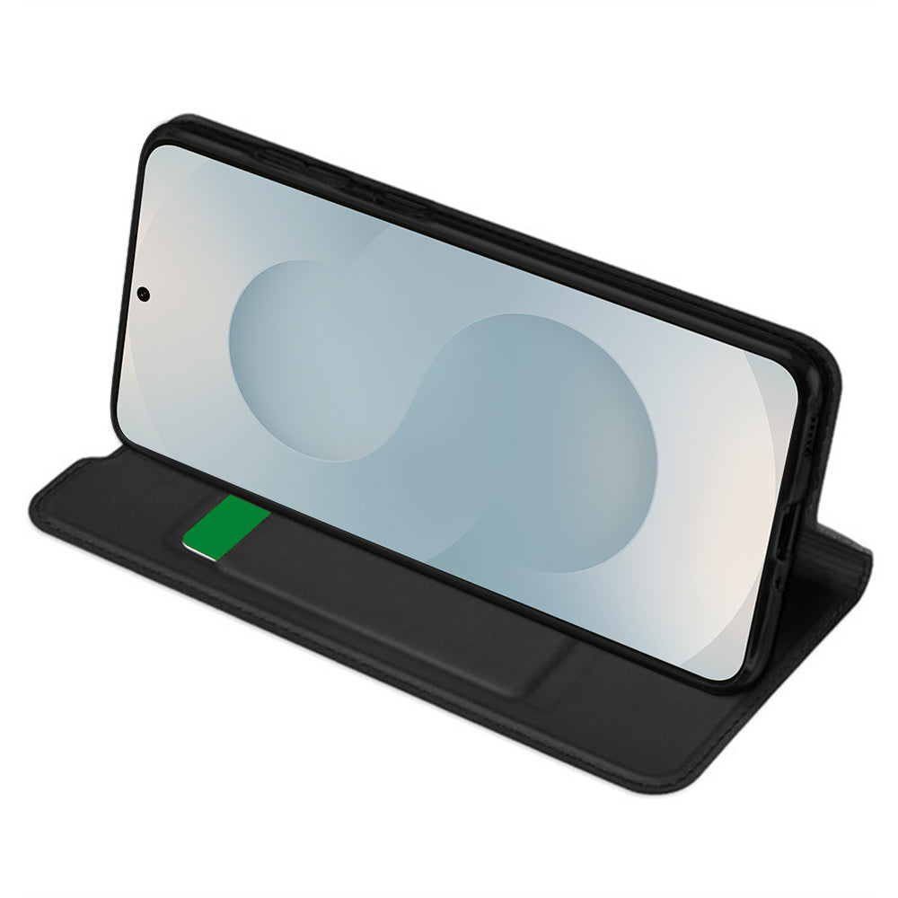 Custodia per Samsung Galaxy S25 Edge S937, Techsuit, Magskin Book, Nera