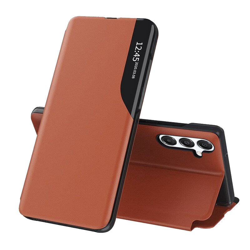 Custodia per Samsung Galaxy S25 FE, Techsuit, eFold, Arancione