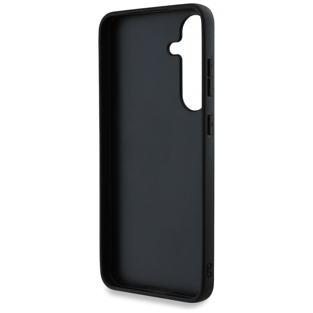 Étui pour Samsung Galaxy S25+ S936, Guess, Glitter Big 4G Script, Doré