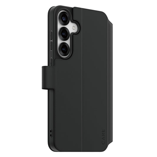 Étui pour Samsung Galaxy S25+ S936, PanzerGlass, avec fonction support et portefeuille, Noir